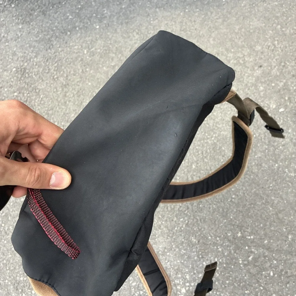 Superdry Small PATCHES Backpack Bag Brown 